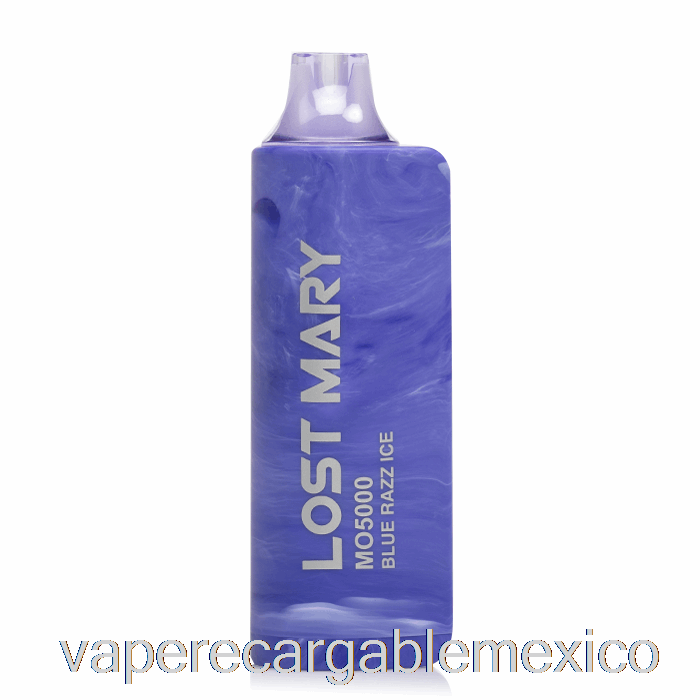 Vape Recargable Lost Mary Mo5000 Desechable Azul Razz Ice